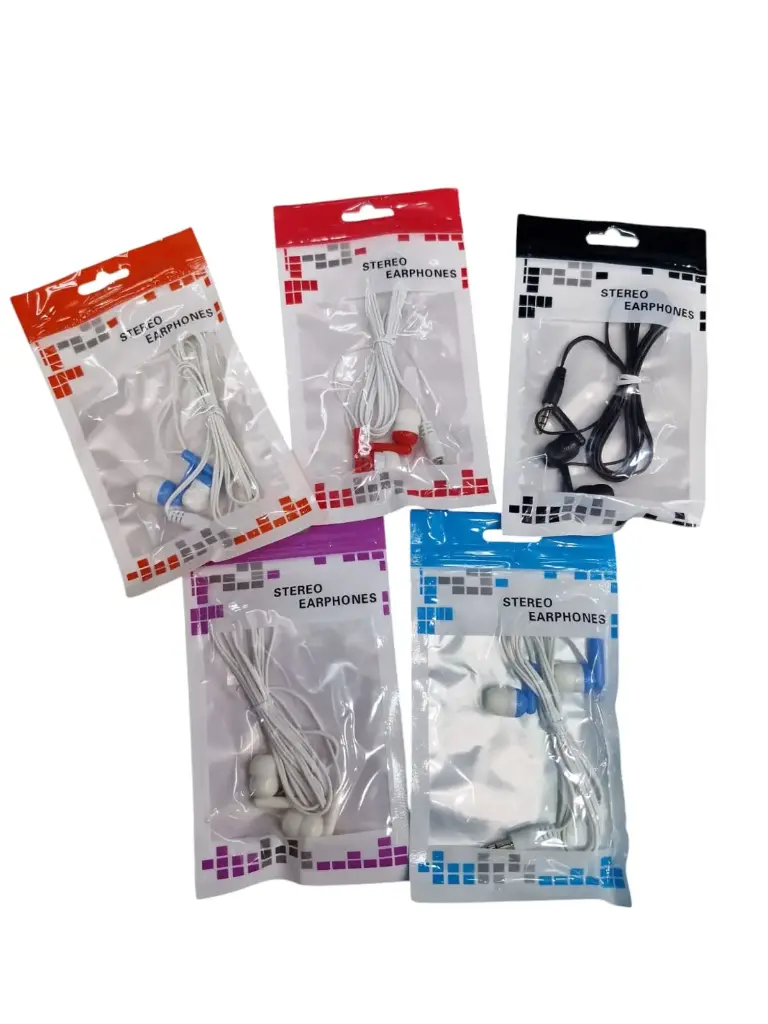 AUDÍFONOS ALÁMBRICOS ESTÉREO GENERICOS