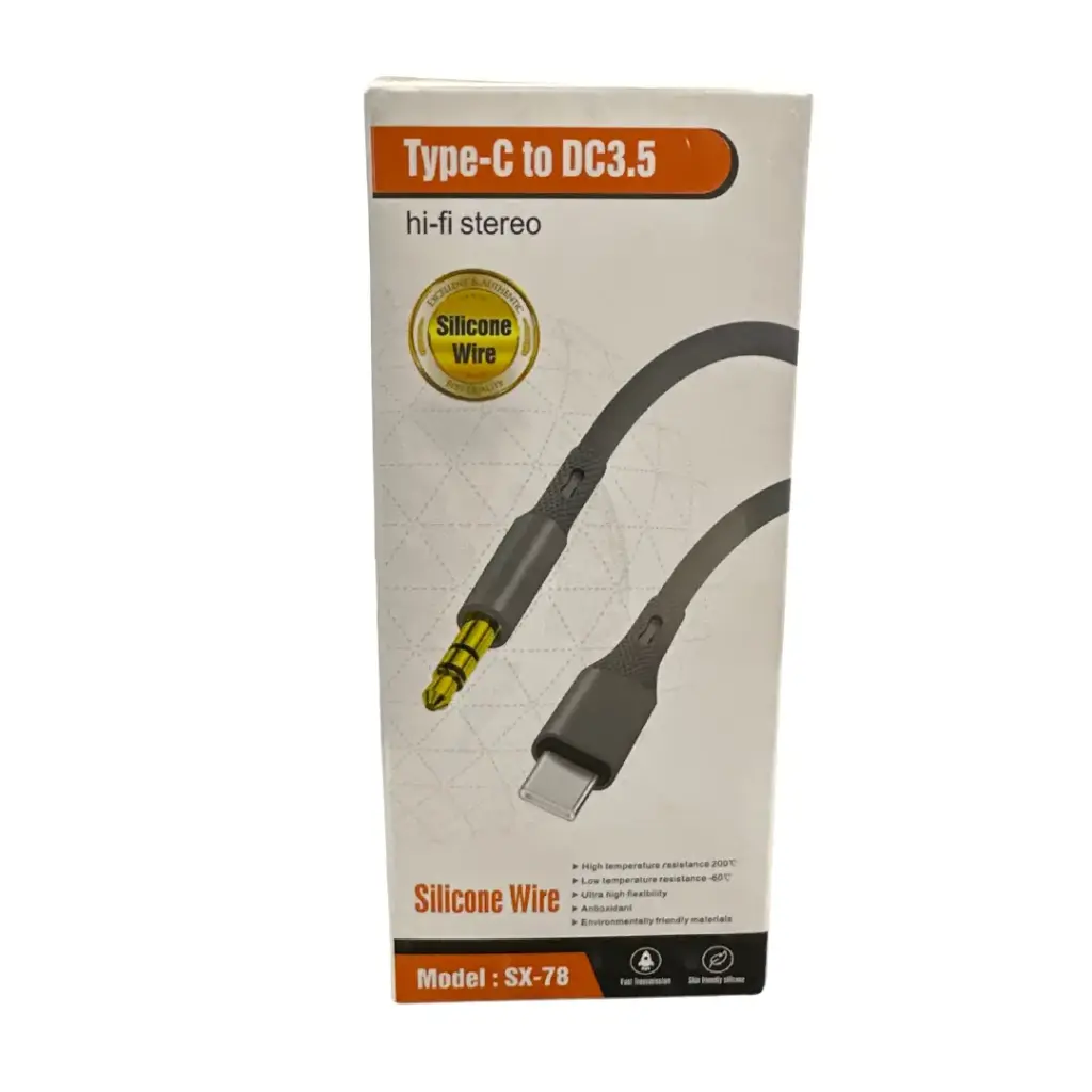 CABLE AUXILIAR DE AUDIO TIPO C