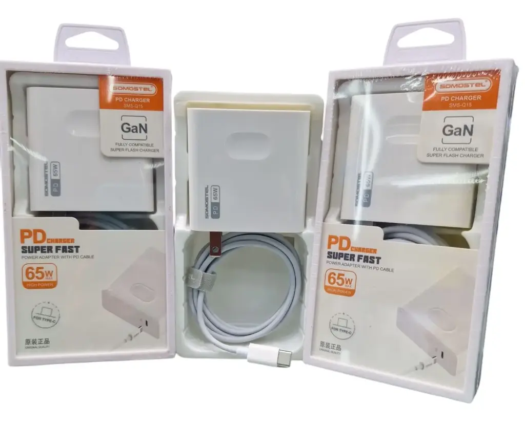 CARGADOR SMS Q15 65W