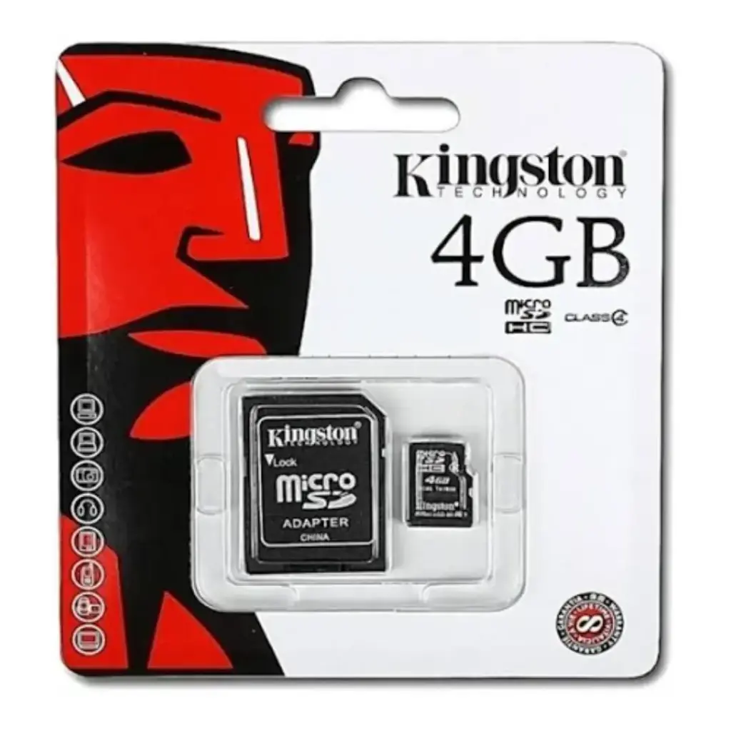 MICRO SD 4GB KINGSTON NR