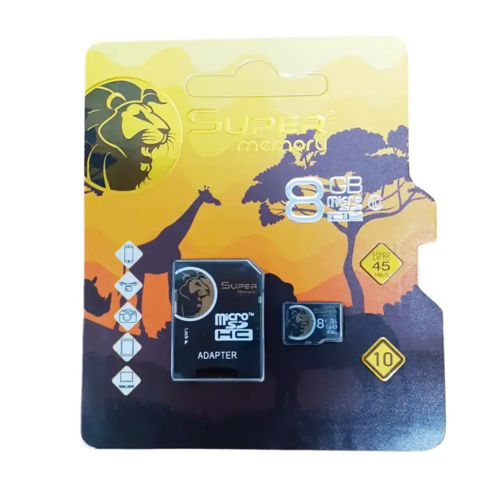 MICRO SD 8GB SUPERMEMORY