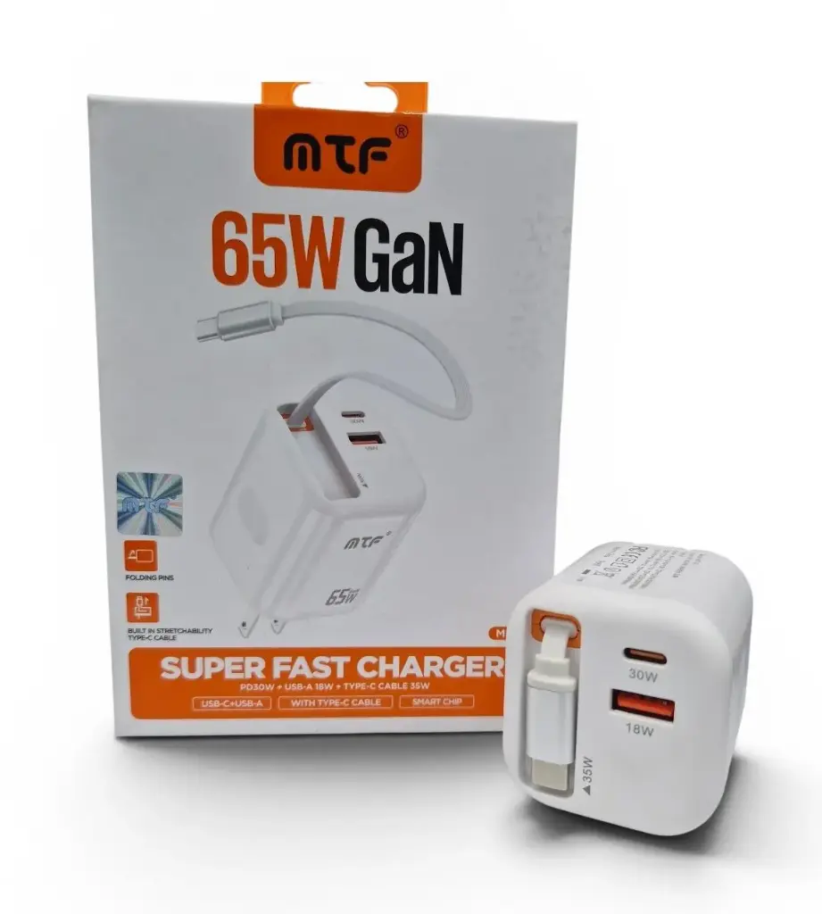 CARGADOR 65W MT12