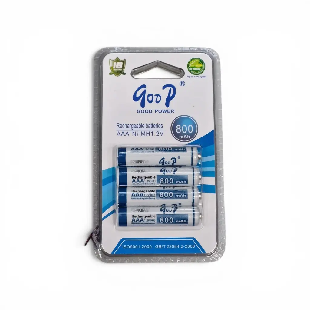 PILA RECARGABLE AAA X4