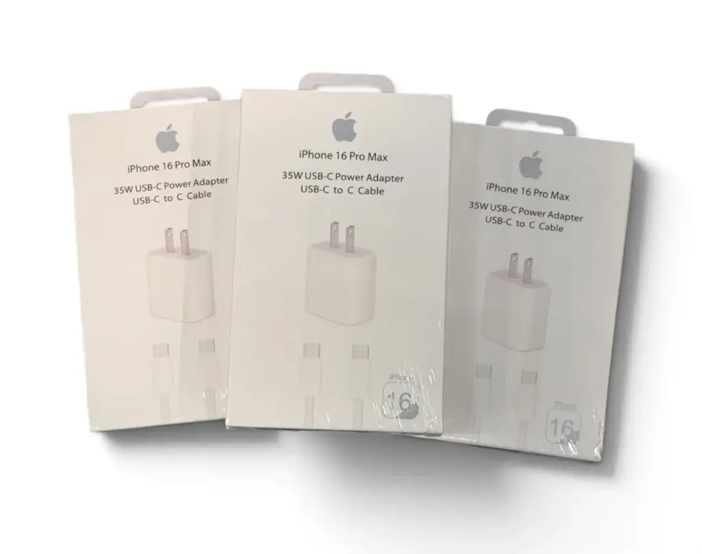 CARGADOR IPHONE 16 PRO MAX 35W