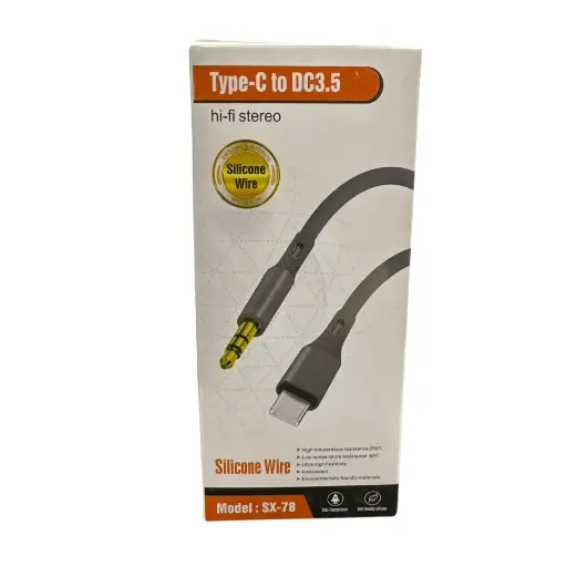 [SX-78] CABLE AUXILIAR DE AUDIO TIPO C
