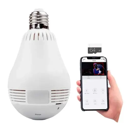 [A10L] CÁMARA WIFI INTELIGENTE PTZ (BOMBILLO)