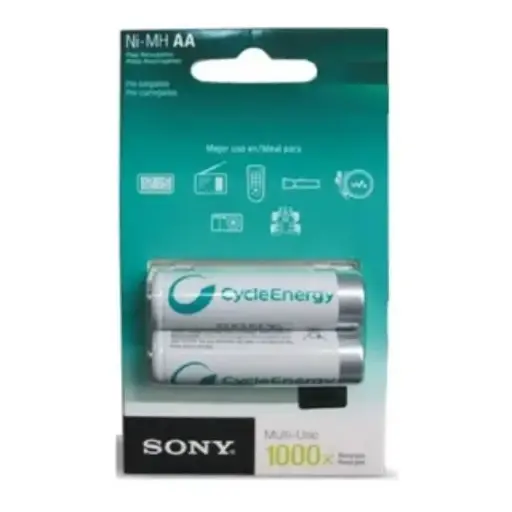 PILA SONY RECARGABLE AA X2