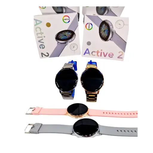 [ACTIVE 2-M-G] SMARTWATCH METAL-GOMA