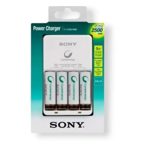 CARGADOR Y PILA SONY  4AA
