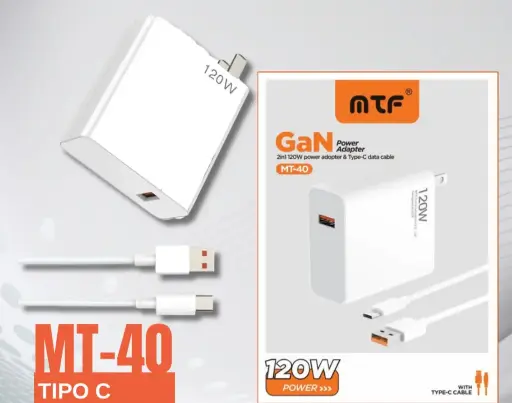 CARGADOR 120W MT40
